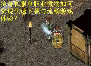 传奇私服单职业微端如何实现快速下载与流畅游戏体验？