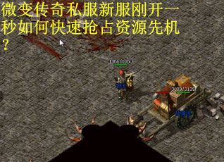 微变传奇私服新服刚开一秒如何快速抢占资源先机？