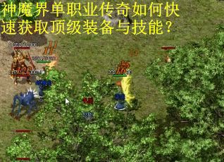 神魔界单职业传奇如何快速获取顶级装备与技能? 神魔界单职业传奇如何快速获取顶级装备与技能?