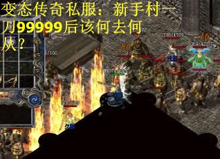 变态传奇私服：新手村一刀99999后该何去何从？