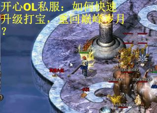 开心OL私服：如何快速升级打宝，重回巅峰岁月？