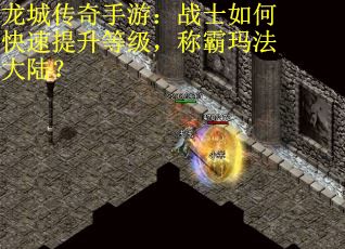 龙城传奇手游：战士如何快速提升等级，称霸玛法大陆？