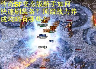 传奇SF变态版新手如何快速刷装备？顶级战力养成攻略有哪些？