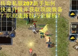 传奇私服207新手如何快速升级并获取顶级装备？职业选择技巧全解析？
