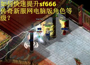 如何快速提升sf666传奇新服网电脑版角色等级？