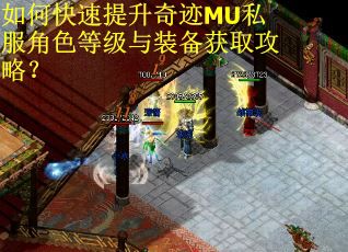 如何快速提升奇迹MU私服角色等级与装备获取攻略？