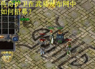 传奇护卫在武易发布网中如何招募？