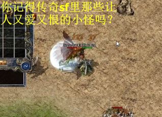 你记得传奇sf里那些让人又爱又恨的小怪吗？