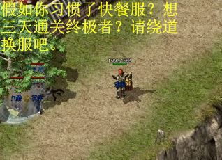假如你习惯了快餐服？想三天通关终极者？请绕道换服吧。