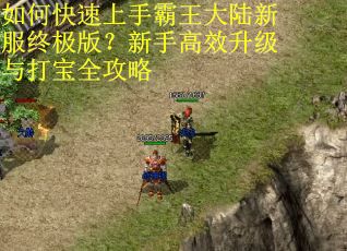 如何快速上手霸王大陆新服终极版？新手高效升级与打宝全攻略