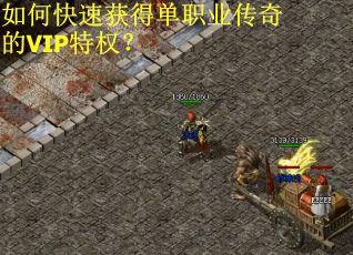 如何快速获得单职业传奇的VIP特权？