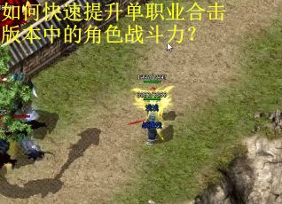 如何快速提升单职业合击版本中的角色战斗力？