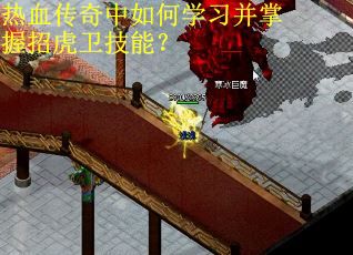 热血传奇中如何学习并掌握招虎卫技能？